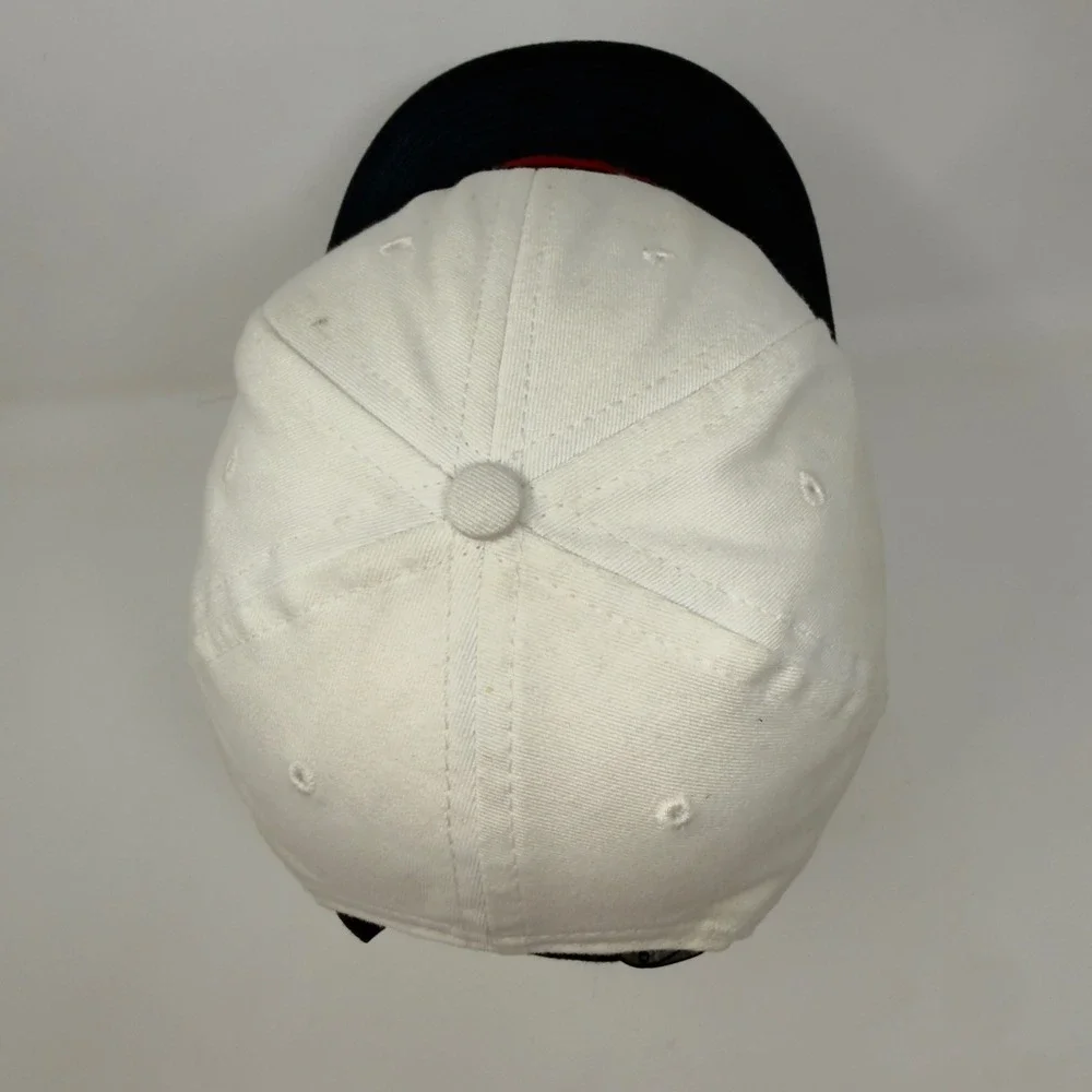 Portland Golf Club 2003 Guest Classic Golf Hat‎ White Navy Blue Adjustable Strap